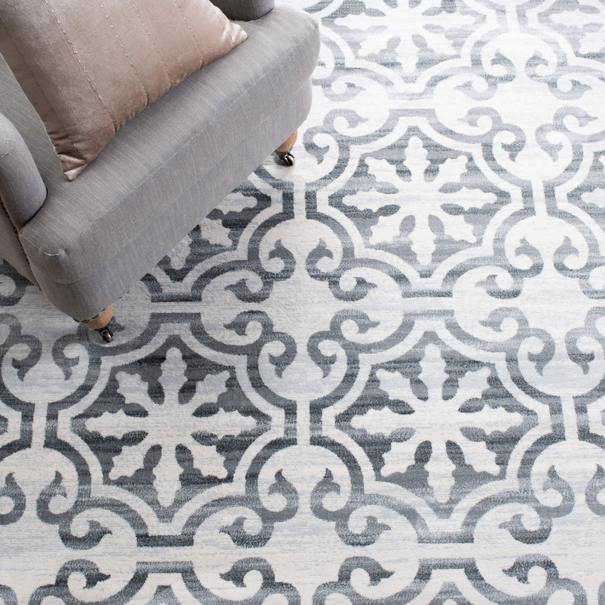 Safavieh Martha Stewart Msr0956F Grey/Ivory Rugs.