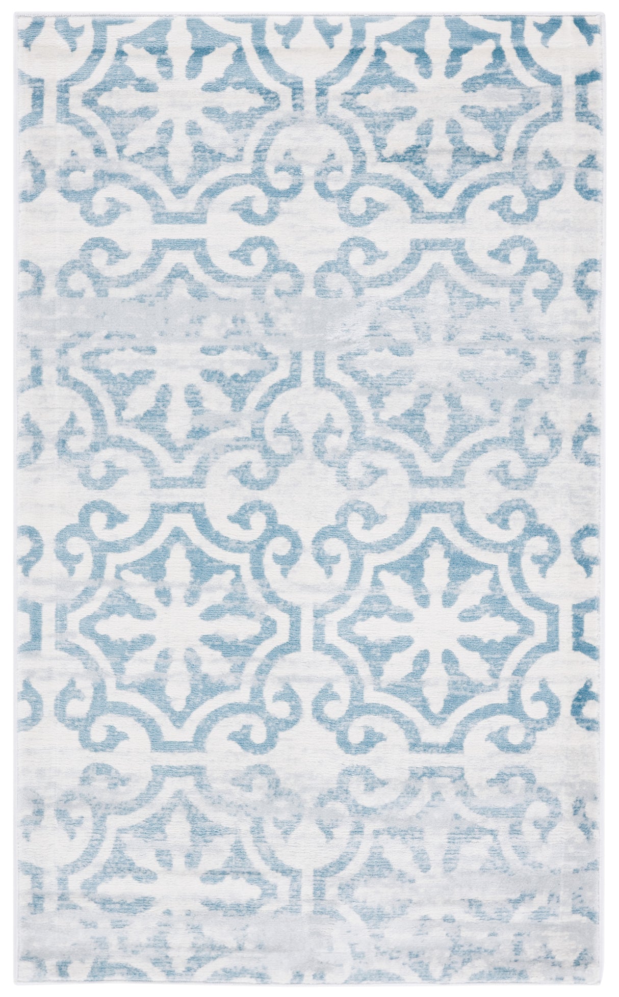 Safavieh Martha Stewart Msr0956K Turquoise/Ivory Rugs.