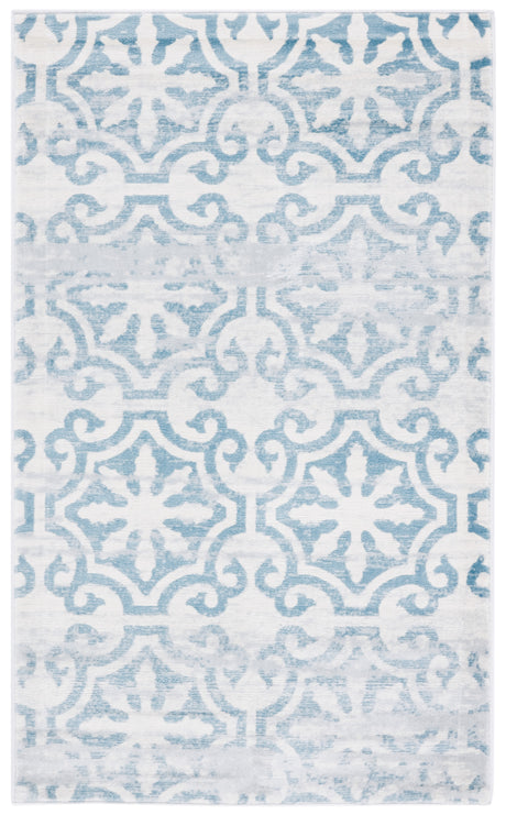 Safavieh Martha Stewart Msr0956K Turquoise/Ivory Area Rug