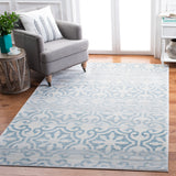 Safavieh Martha Stewart Msr0956K Turquoise/Ivory Rugs.