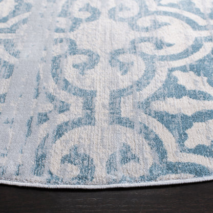 Safavieh Martha Stewart Msr0956K Turquoise/Ivory Area Rug