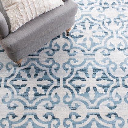 Safavieh Martha Stewart Msr0956N Navy/Ivory Area Rug