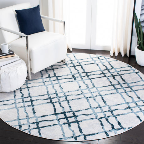 Safavieh Martha Stewart Msr0957A Ivory/Turquoise Area Rug