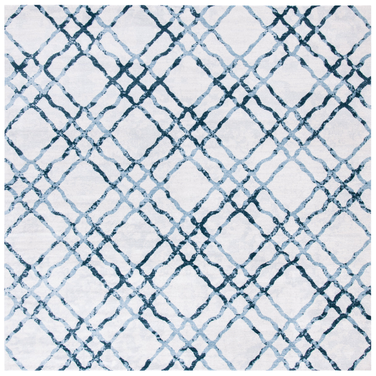 Safavieh Martha Stewart Msr0957A Ivory/Turquoise Rugs.