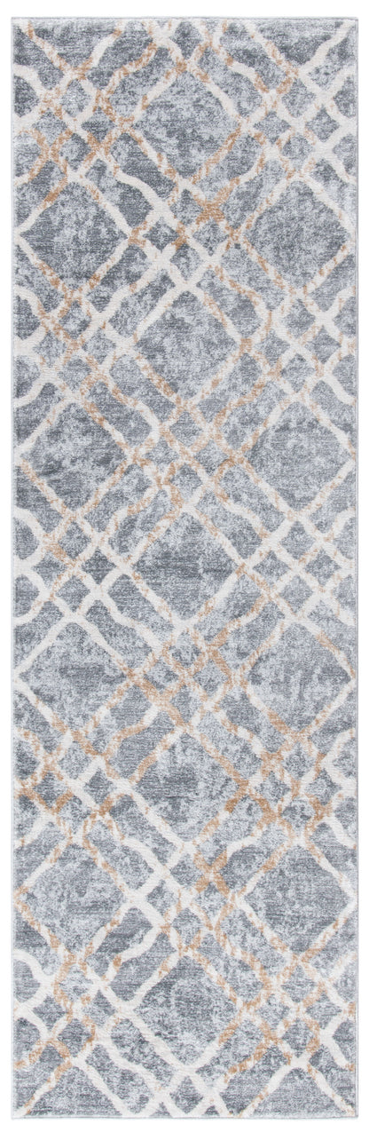 Safavieh Martha Stewart Msr0957G Silver/Ivory Area Rug