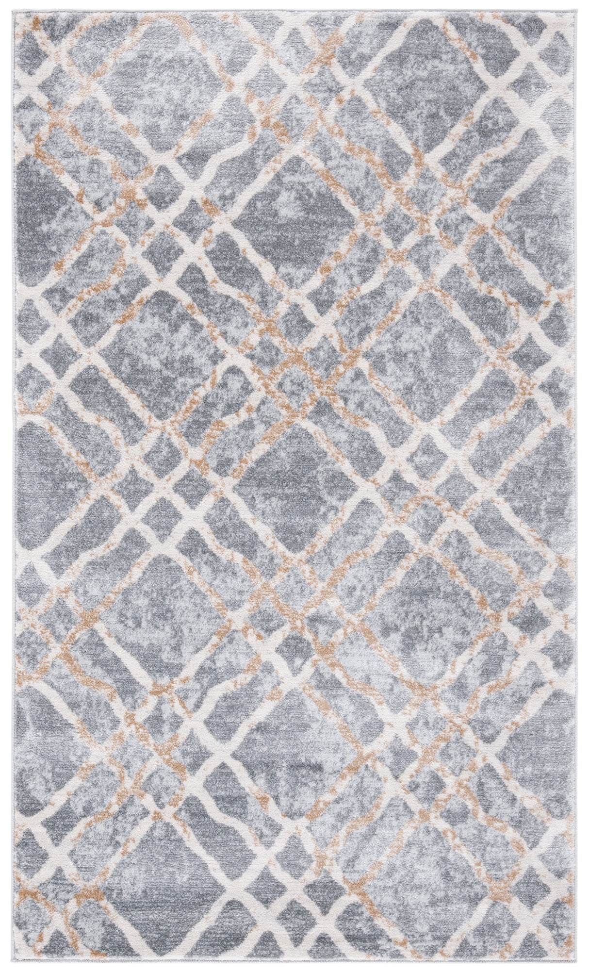 Safavieh Martha Stewart Msr0957G Silver/Ivory Rugs.