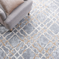 Safavieh Martha Stewart Msr0957G Silver/Ivory Area Rug