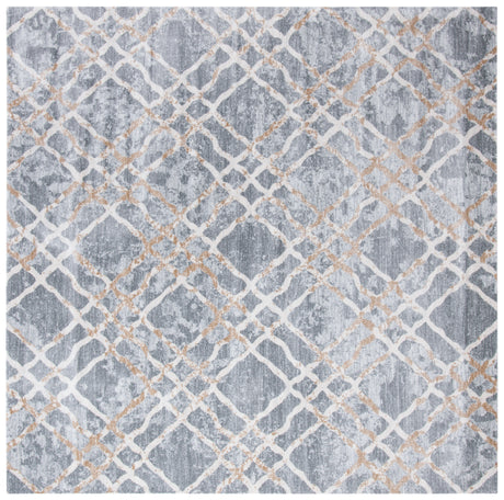 Safavieh Martha Stewart Msr0957G Silver/Ivory Area Rug