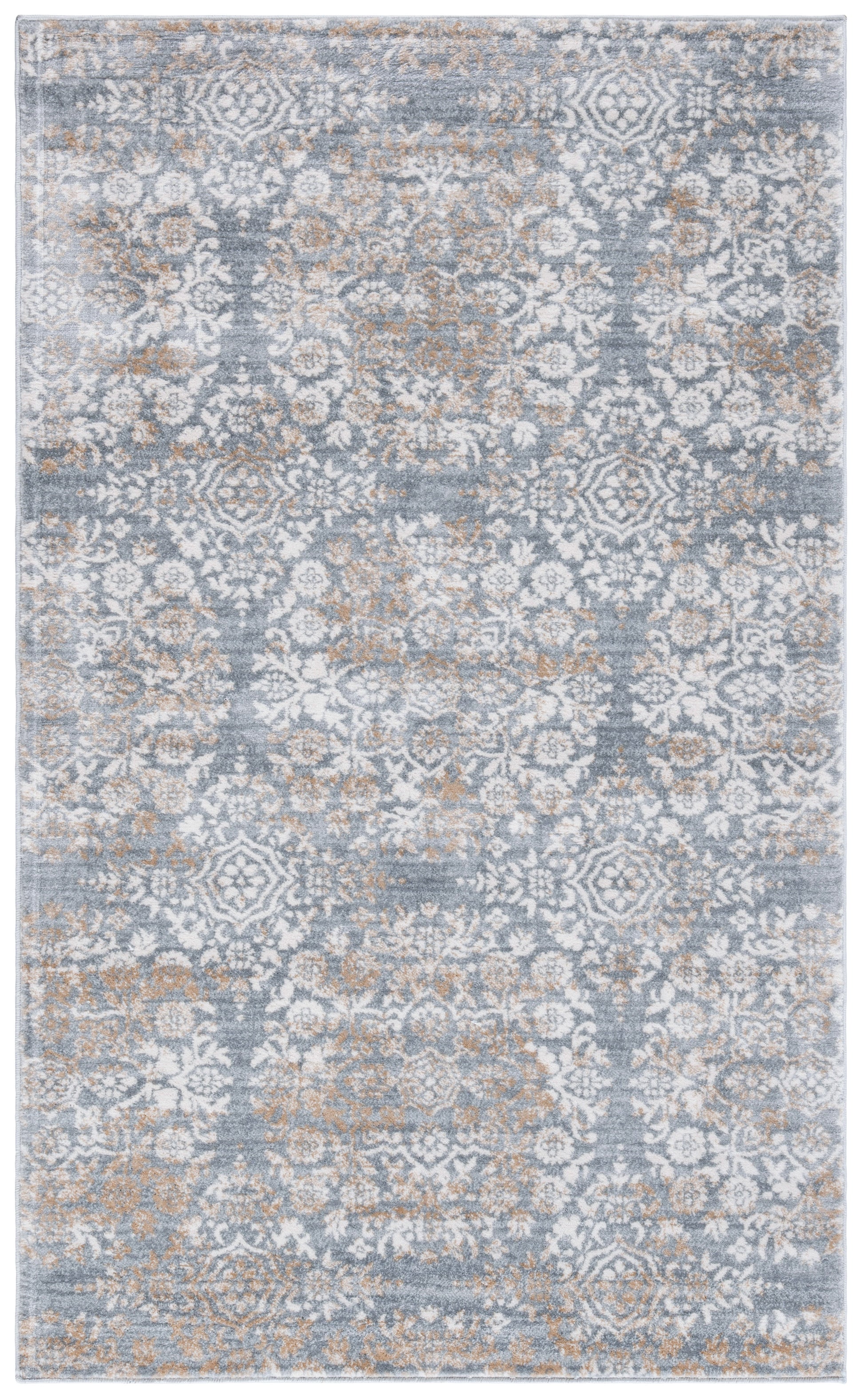 Safavieh Martha Stewart Msr0958G Silver/Ivory Area Rug