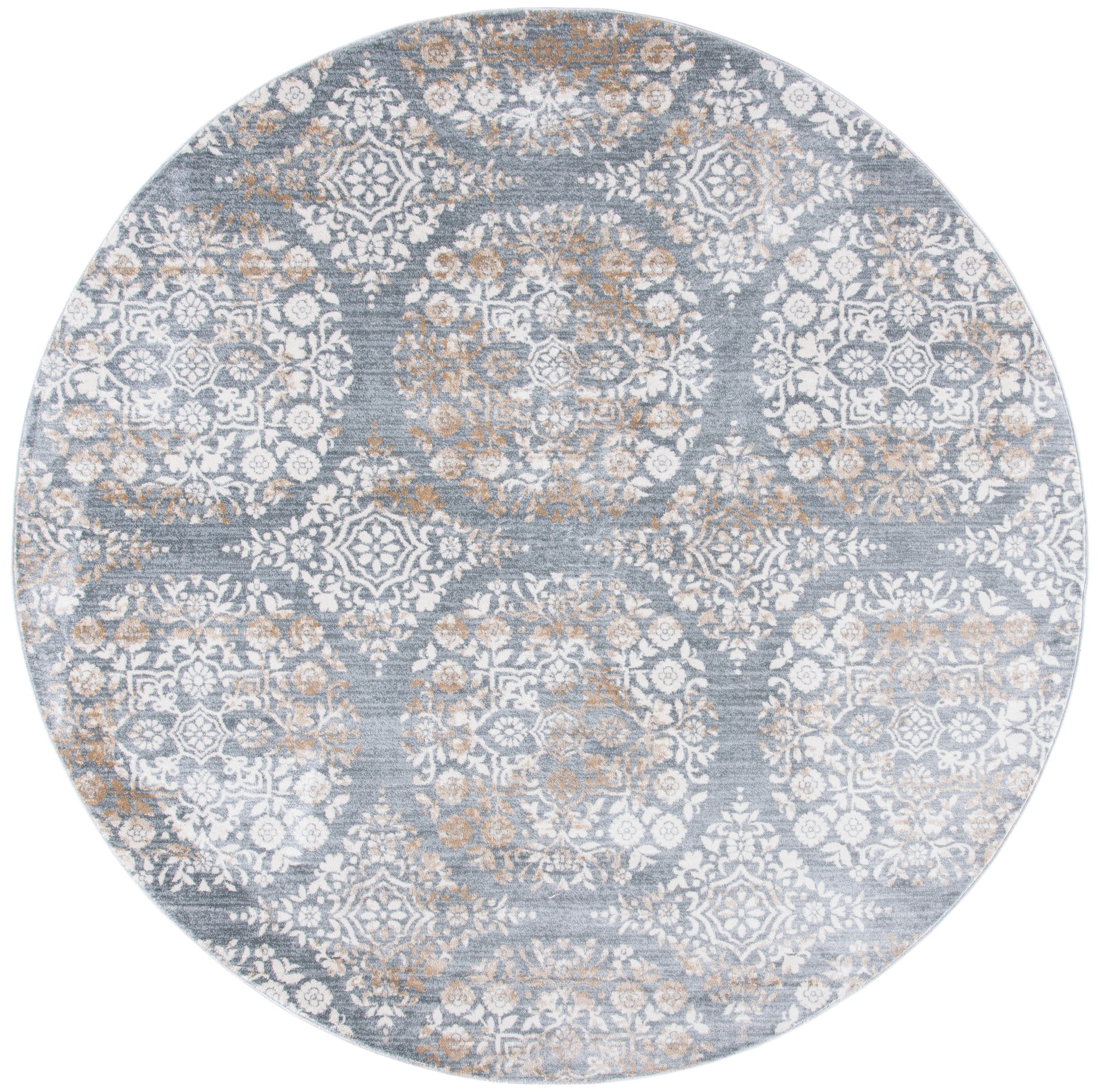 Safavieh Martha Stewart Msr0958G Silver/Ivory Area Rug