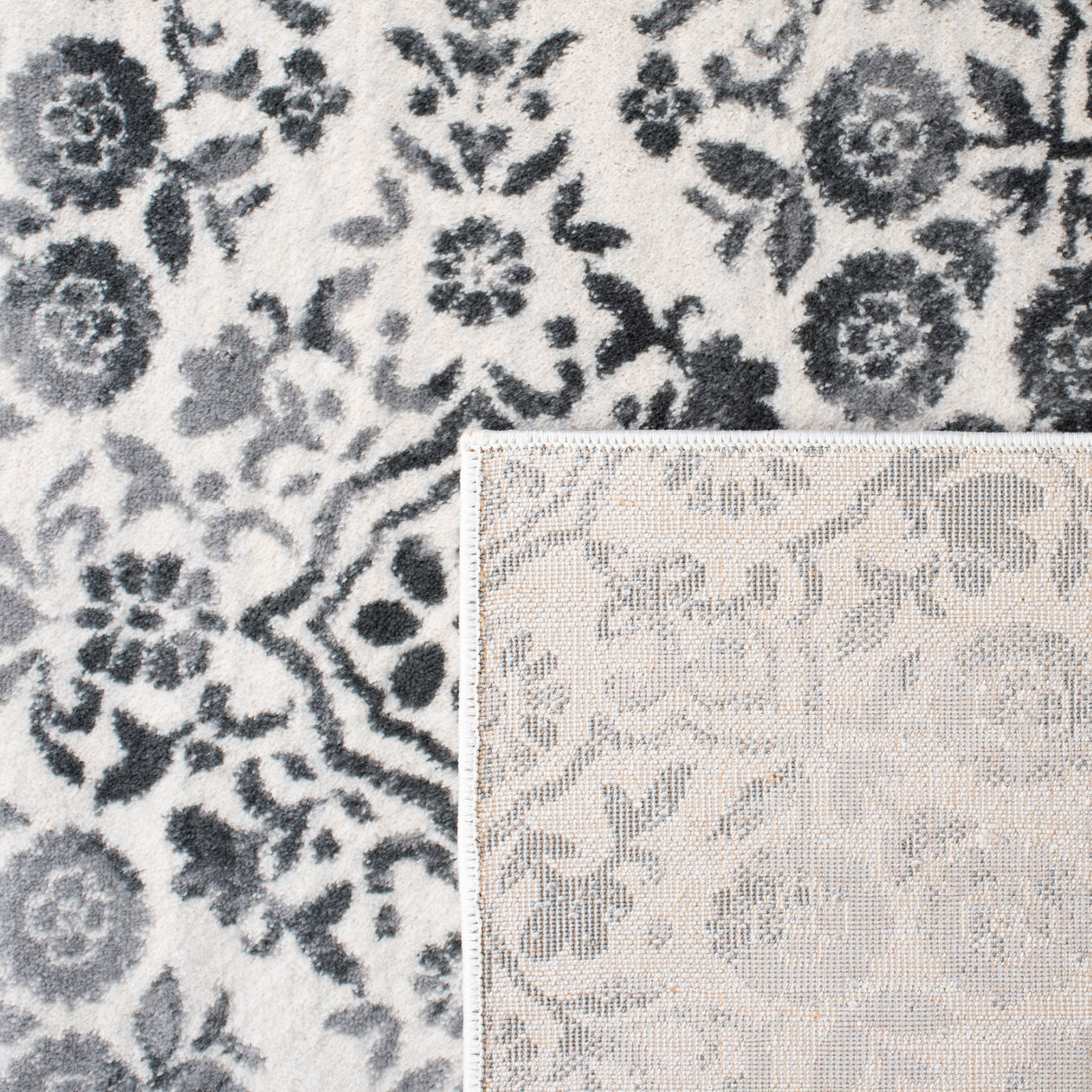 Safavieh Martha Stewart Msr0958H Charcoal/Ivory Rugs.