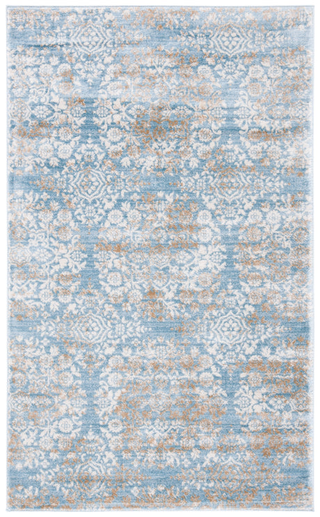 Safavieh Martha Stewart Msr0958L Denim Blue/Ivory Area Rug