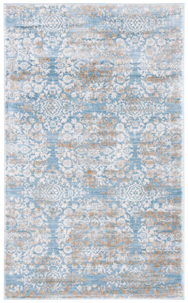 Safavieh Martha Stewart Msr0958L Denim Blue/Ivory Area Rug