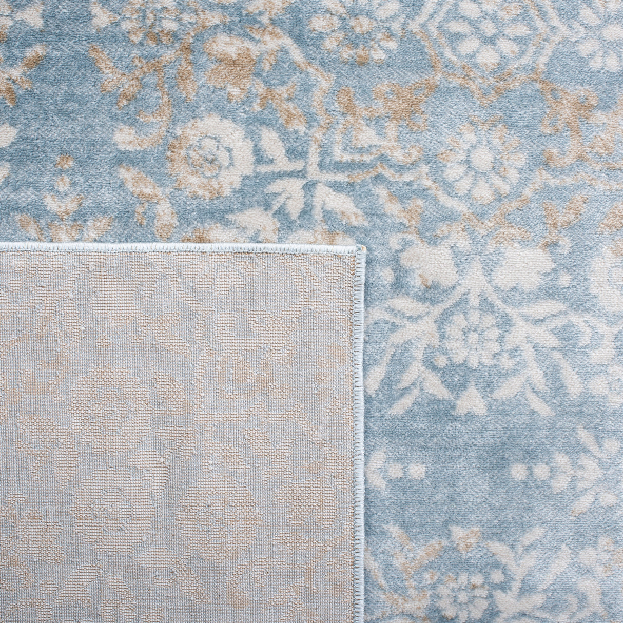 Safavieh Martha Stewart Msr0958L Denim Blue/Ivory Rugs.