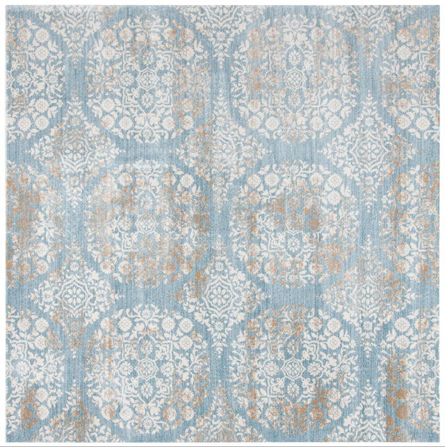 Safavieh Martha Stewart Msr0958L Denim Blue/Ivory Area Rug