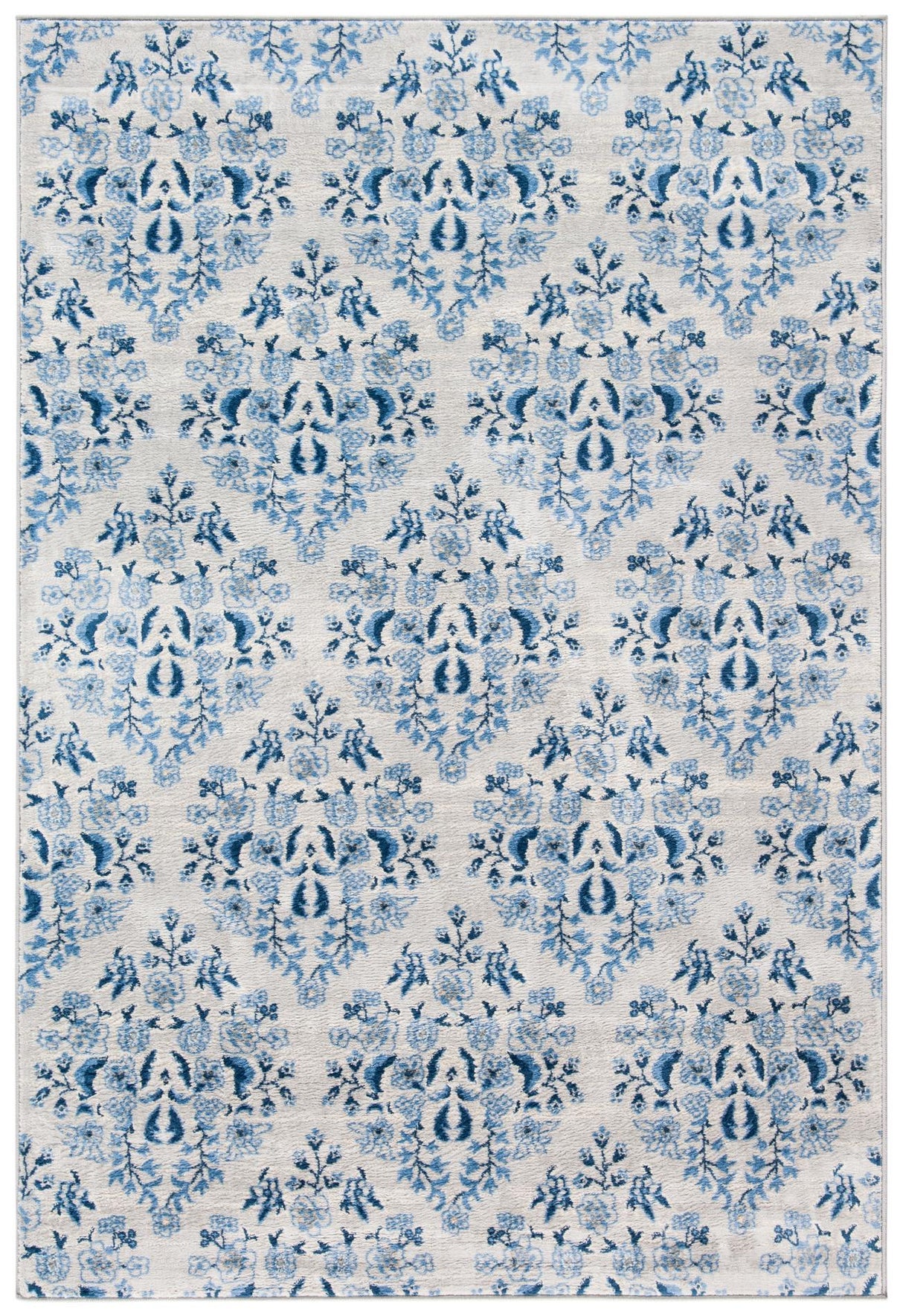 Safavieh Martha Stewart Msr2856D Cream/Blue Rug.