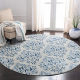Safavieh Martha Stewart Msr2856D Cream/Blue Rug.