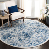Safavieh Martha Stewart Msr2862D Cream/Blue Rug.