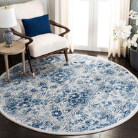 Safavieh Martha Stewart Msr2862D Cream/Blue Area Rug