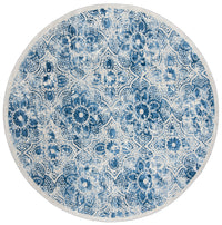 Safavieh Martha Stewart Msr2862D Cream/Blue Area Rug