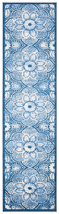 Safavieh Martha Stewart Msr2862N Navy/Creme Area Rug