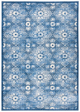 Safavieh Martha Stewart Msr2862N Navy/Creme Rug.