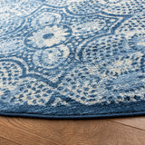 Safavieh Martha Stewart Msr2862N Navy/Creme Rug.