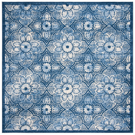 Safavieh Martha Stewart Msr2862N Navy/Creme Area Rug