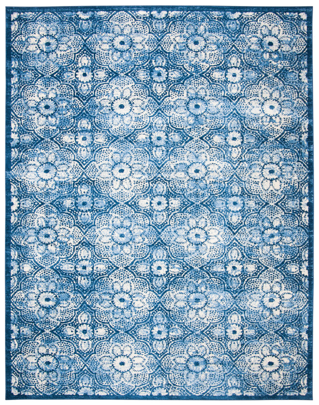 Safavieh Martha Stewart Msr2862N Navy/Creme Area Rug