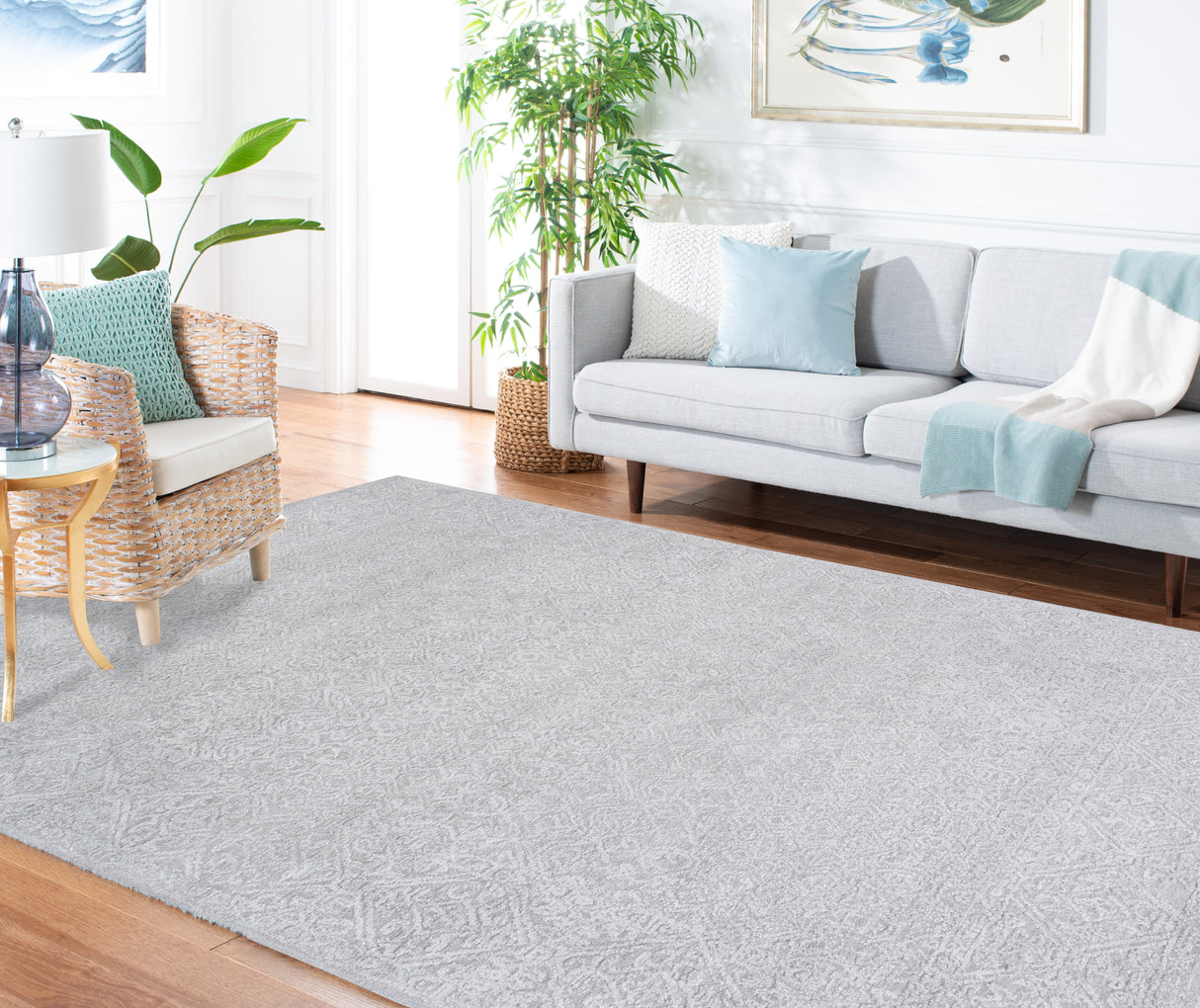 Safavieh Martha Stewart Msr3275F Grey Rug.