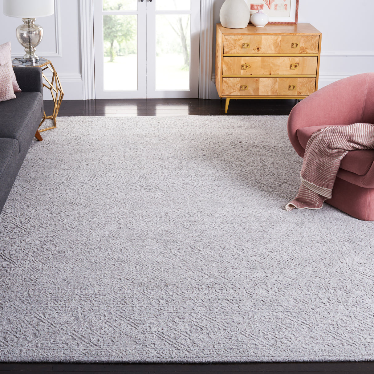 Safavieh Martha Stewart Msr3275F Grey Rug.