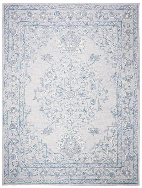 Safavieh Martha Stewart Msr3370M Light Blue/Ivory Area Rug