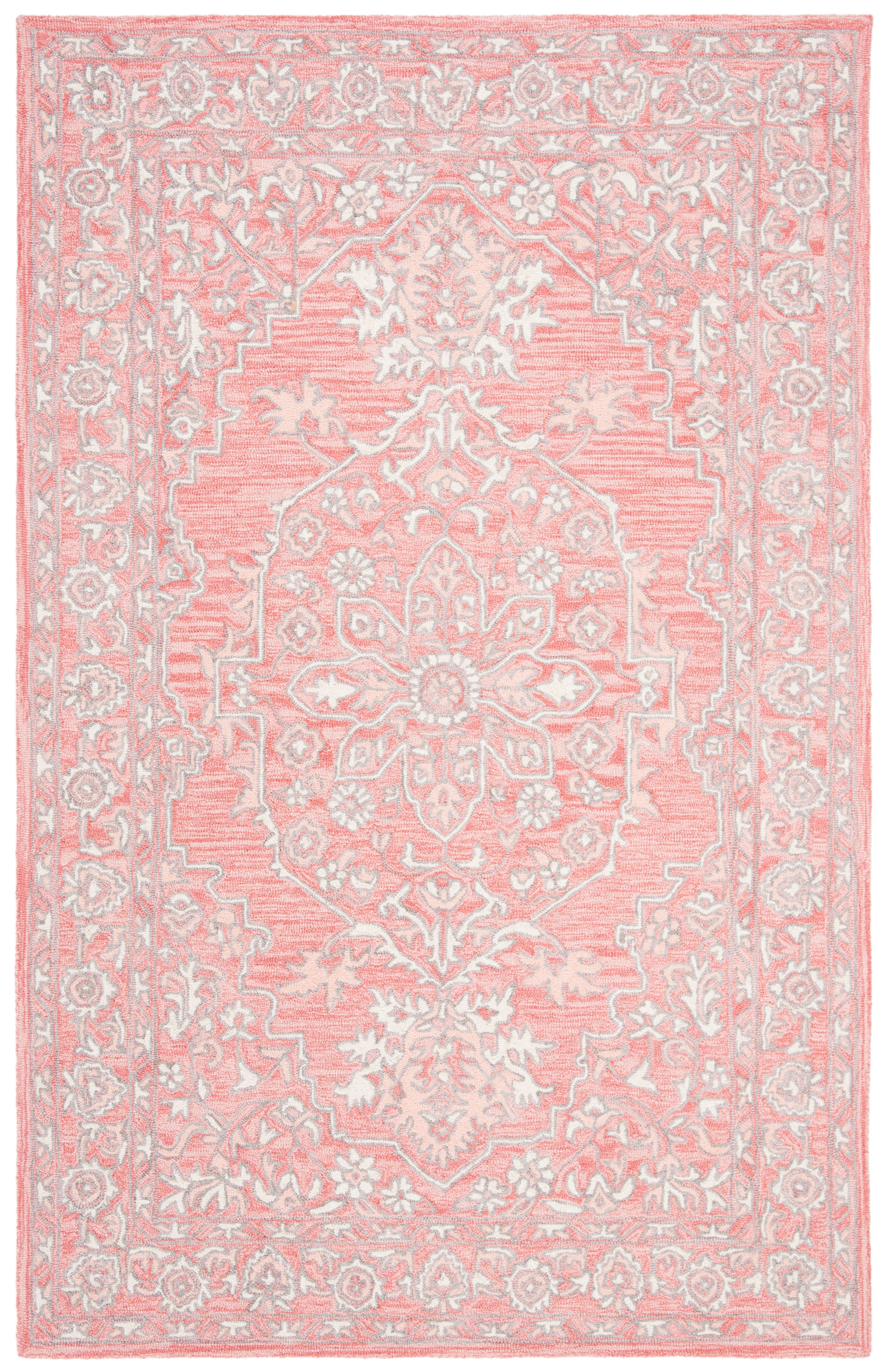 Safavieh Martha Stewart Msr3370U Pink/Ivory Area Rug