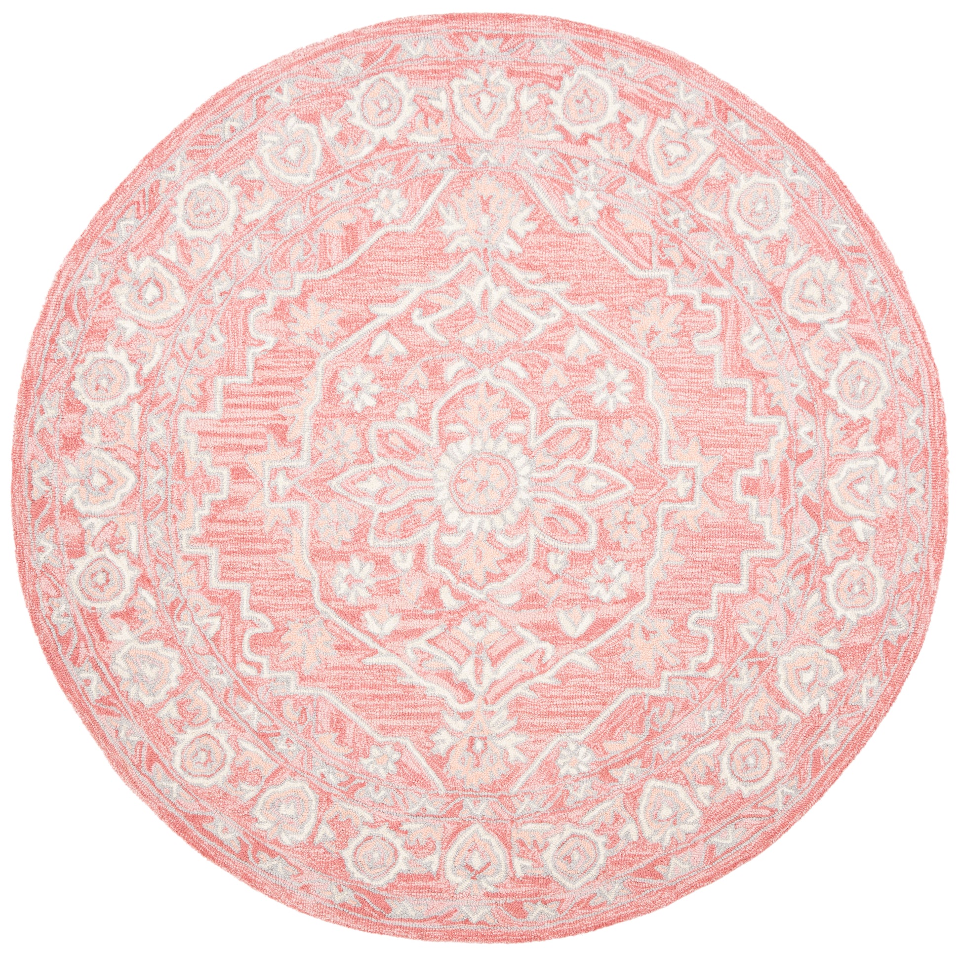 Safavieh Martha Stewart Msr3370U Pink/Ivory Area Rug