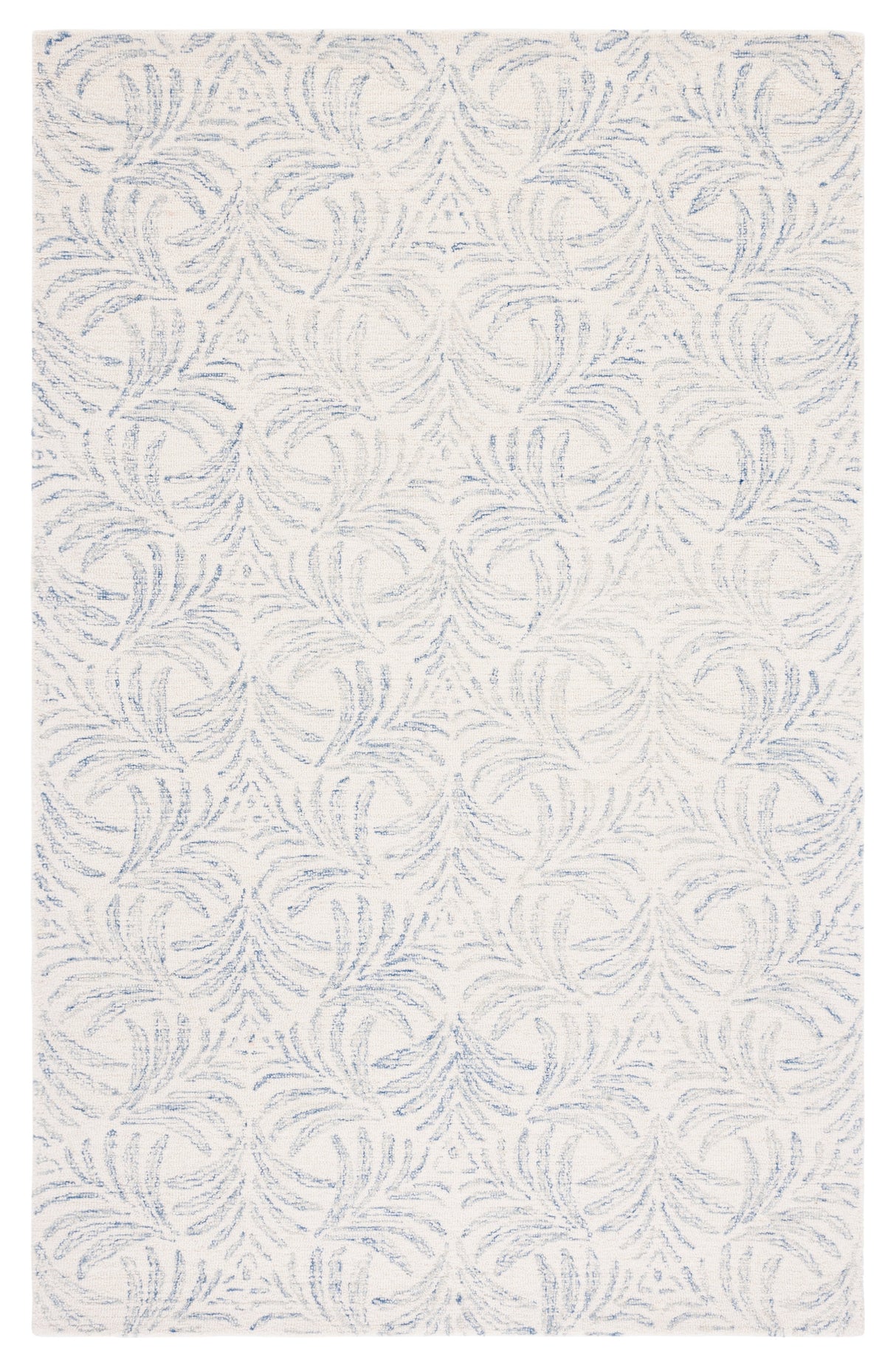 Safavieh Martha Stewart Msr3528M Ivory/Blue Rug.