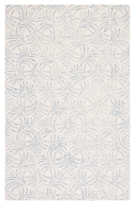 Safavieh Martha Stewart Msr3528M Ivory/Blue Rug.