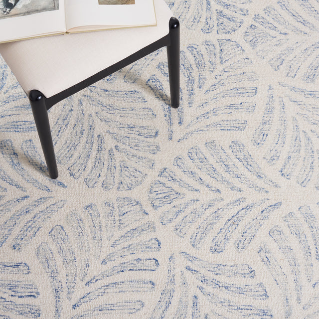Safavieh Martha Stewart Msr3529M Ivory/Blue Rug.