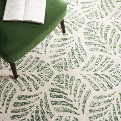 Safavieh Martha Stewart Msr3529Y Ivory/Green Rug.