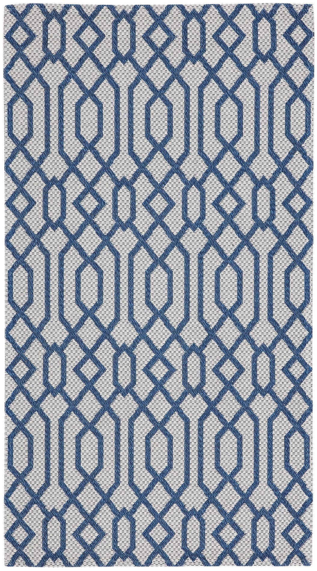 Safavieh Martha Stewart Msr421M Blue/Grey Area Rug