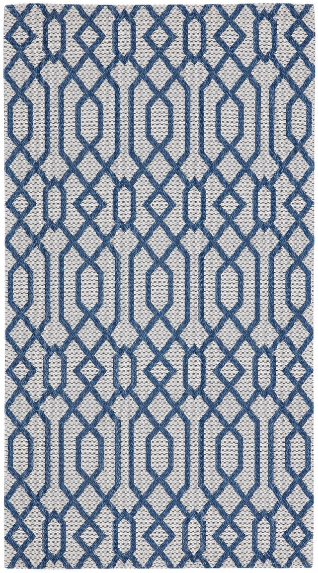 Safavieh Martha Stewart Msr421M Blue/Grey Area Rug