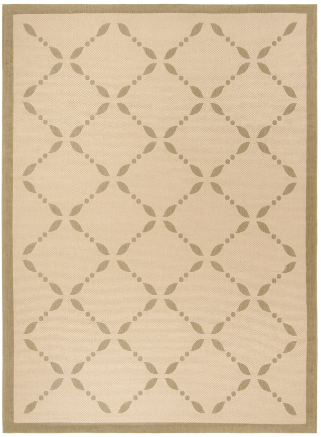 Safavieh Martha Stewart Msr4252 Cream/Green Area Rug