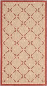 Safavieh Martha Stewart Msr4252 Creme/Red Rugs.