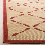 Safavieh Martha Stewart Msr4252 Creme/Red Rugs.