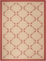 Safavieh Martha Stewart Msr4252 Creme/Red Rugs.