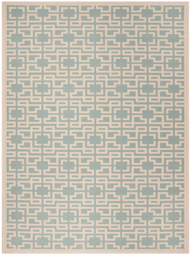 Safavieh Martha Stewart Msr4281 Beige/Aqua Area Rug