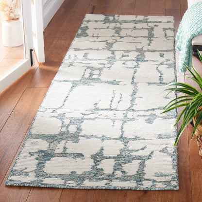 Safavieh Martha Stewart Msr4533J Teal/Ivory Area Rug