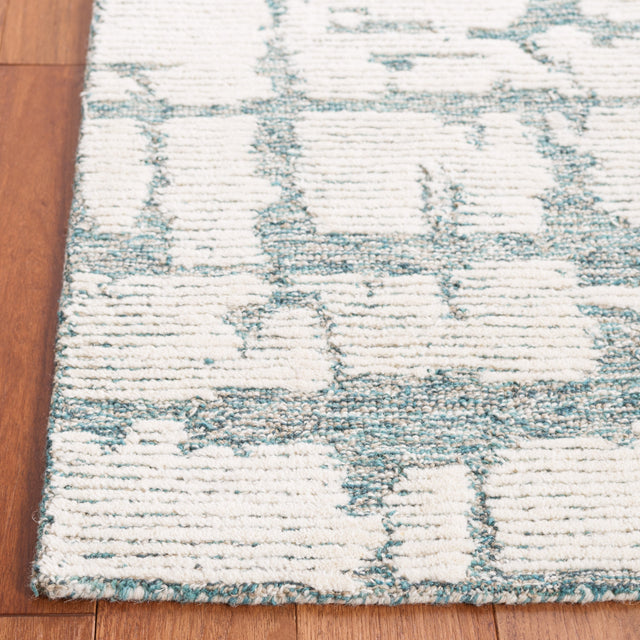 Safavieh Martha Stewart Msr4533J Teal/Ivory Rug.