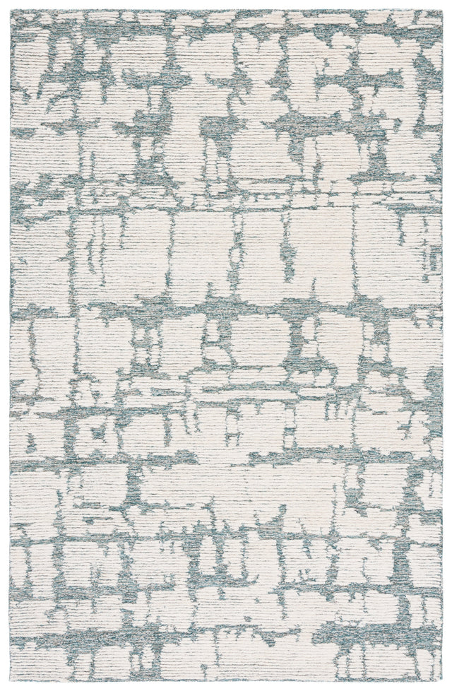 Safavieh Martha Stewart Msr4533J Teal/Ivory Rug.