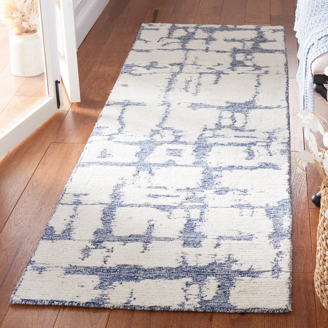 Safavieh Martha Stewart Msr4533M Blue/Ivory Rug.