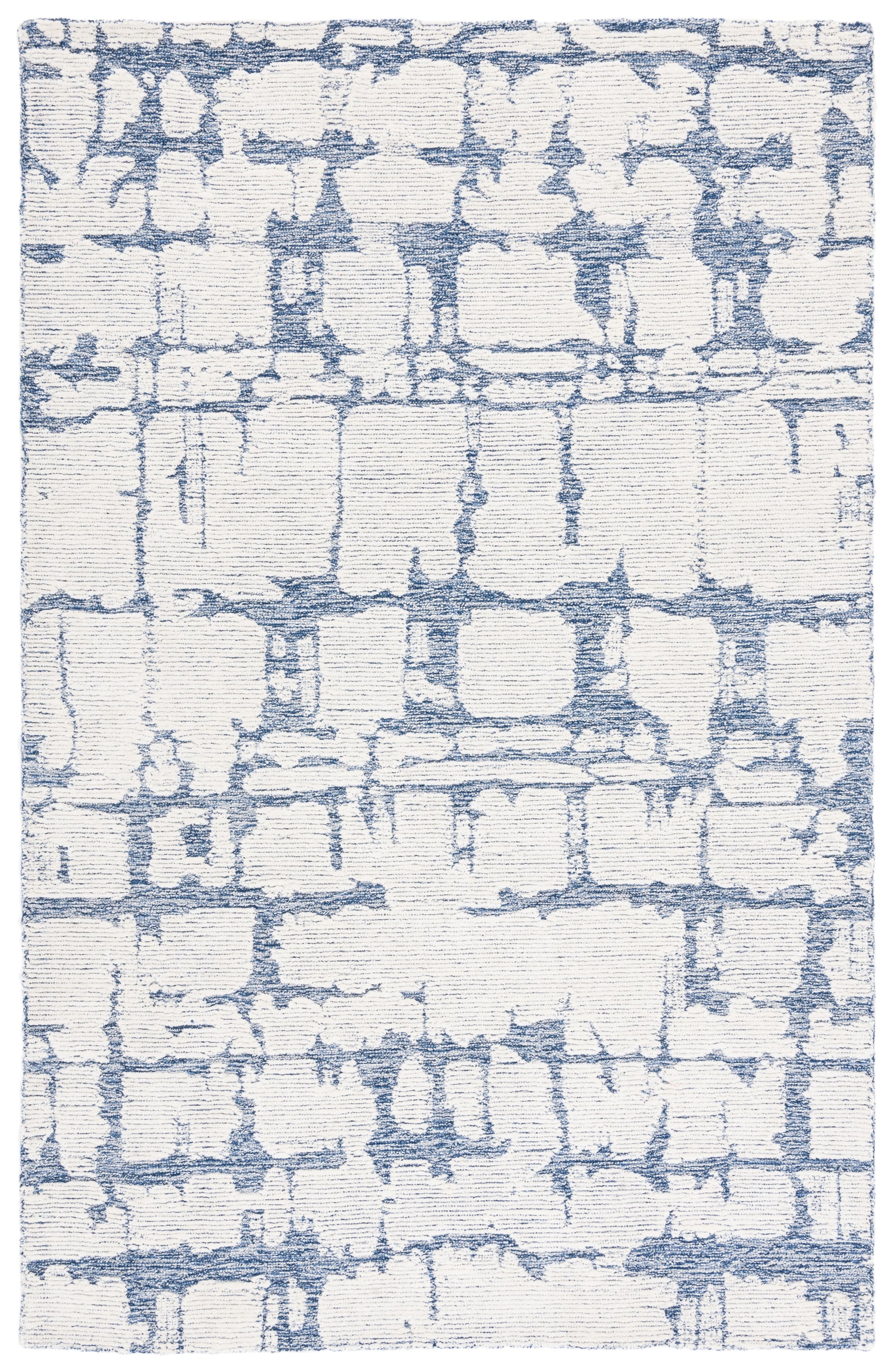 Safavieh Martha Stewart Msr4533M Blue/Ivory Area Rug